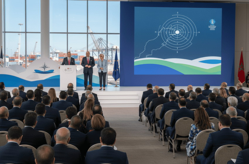  Assises maritimes de Tanger le Maroc vise le statut de nation maritime émergente