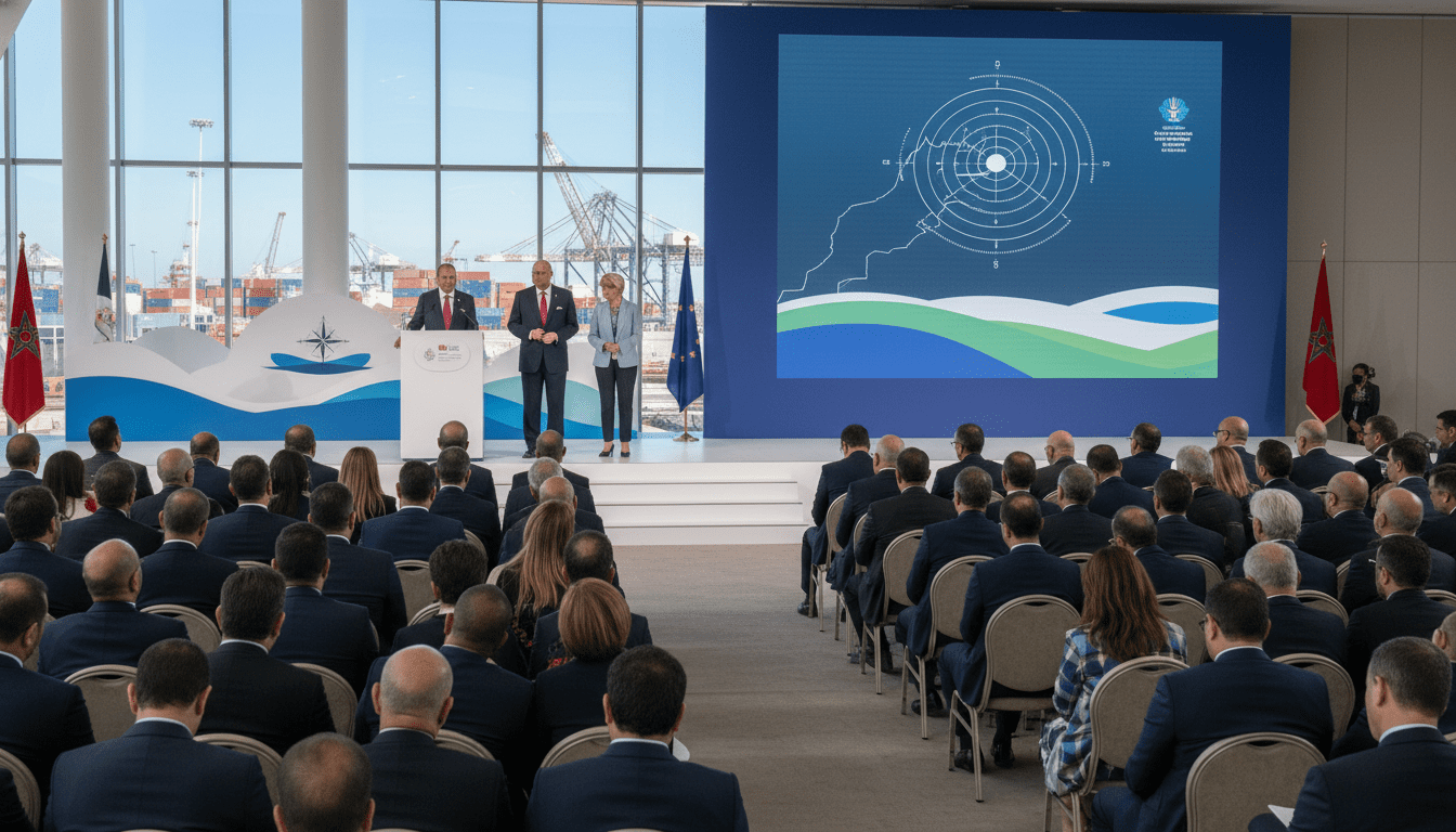 Assises maritimes de Tanger le Maroc vise le statut de nation maritime émergente
