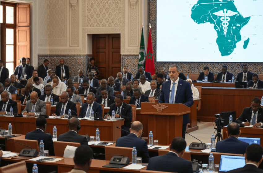  Au 79e OMS Amine Tehraoui défend la souveraineté sanitaire et la coopération africaine