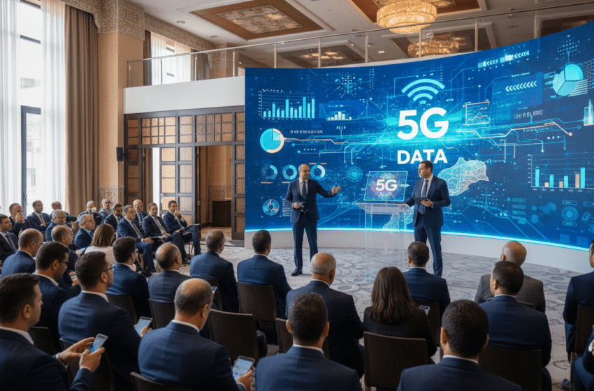 Au Maroc la data domine les télécoms six mois après la 5G