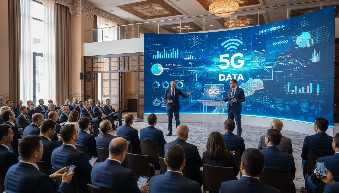 Au Maroc la data domine les télécoms six mois après la 5G