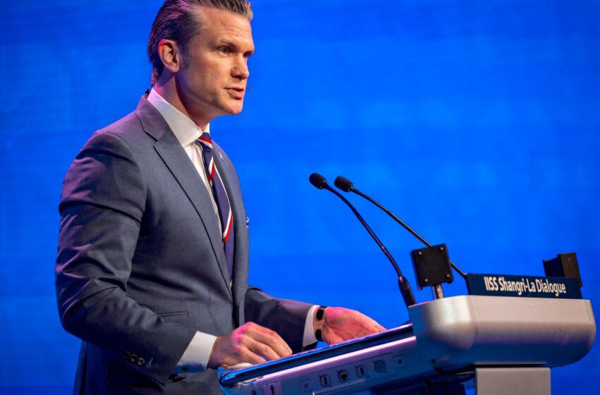 Au Shangri‑La Hegseth appelle les alliés à renforcer leurs défenses contre la Chine