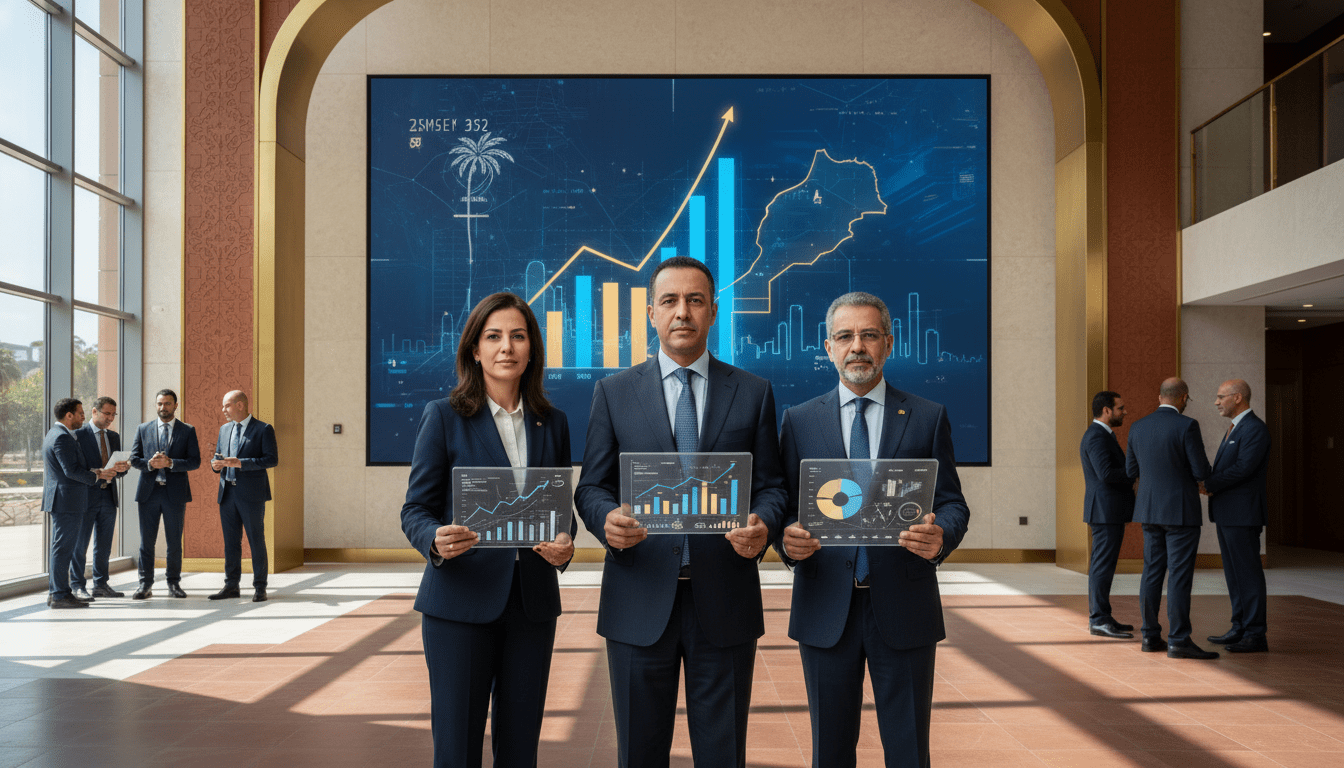 BMCE Capital Global Research anticipe chiffre d'affaires 2026 des cotées à 352 MMDH