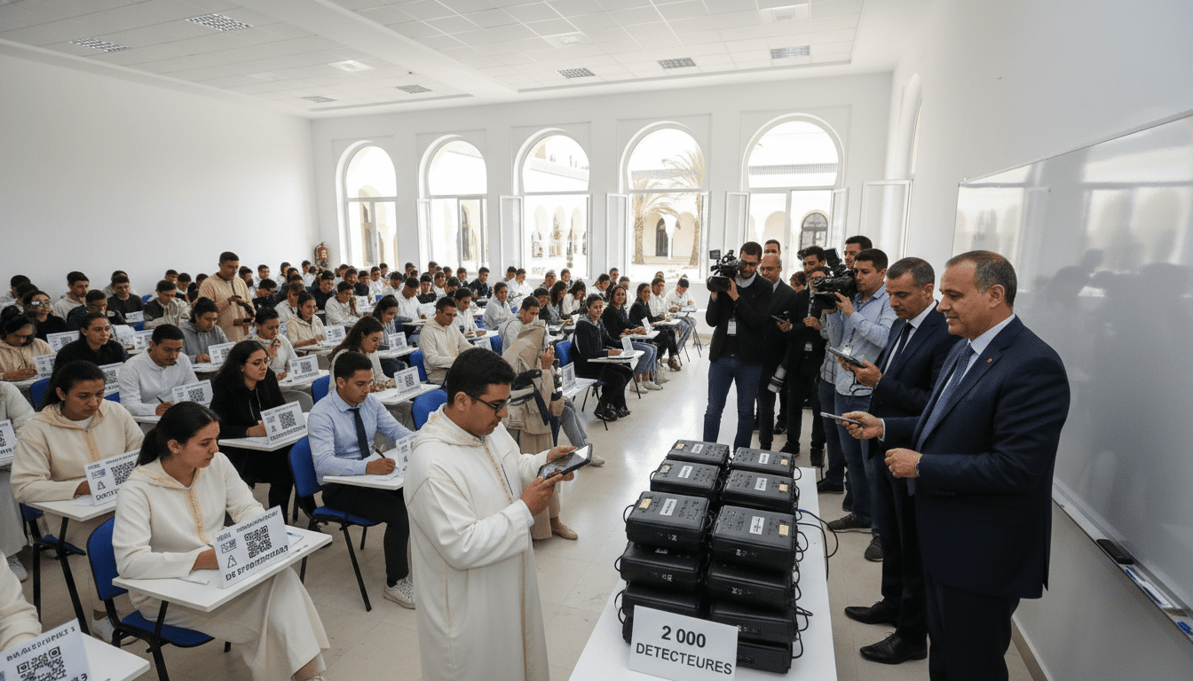 Baccalauréat 2026 : QR codes et identifiants pour chaque candidat, 2 000 détecteurs anti-portable