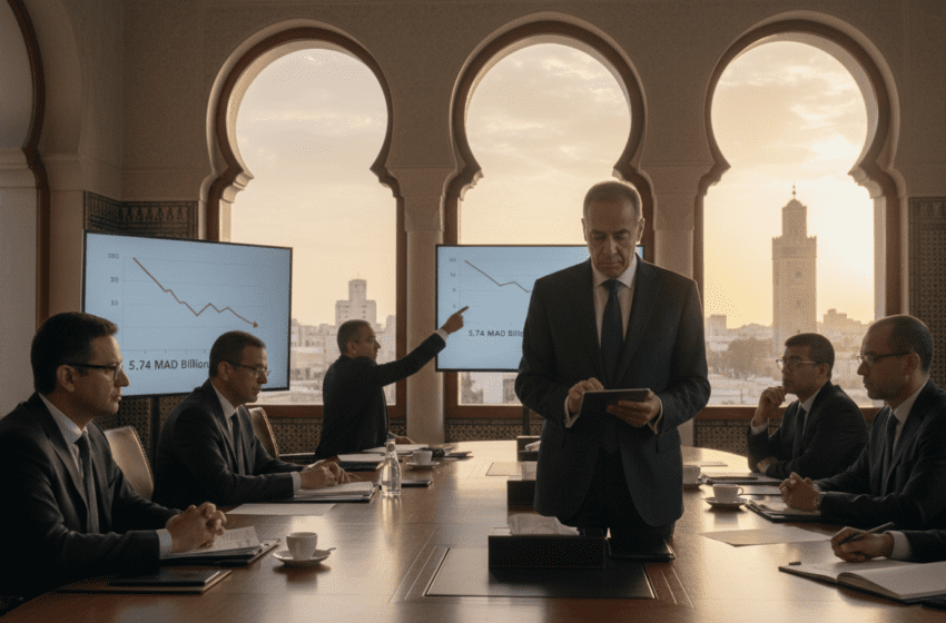  Bank Al-Maghrib résultat net 2025 en baisse à 5,74 milliards de dirhams