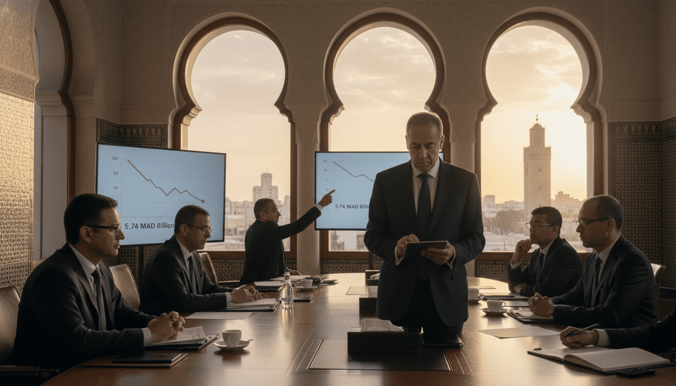 Bank Al-Maghrib résultat net 2025 en baisse à 5,74 milliards de dirhams