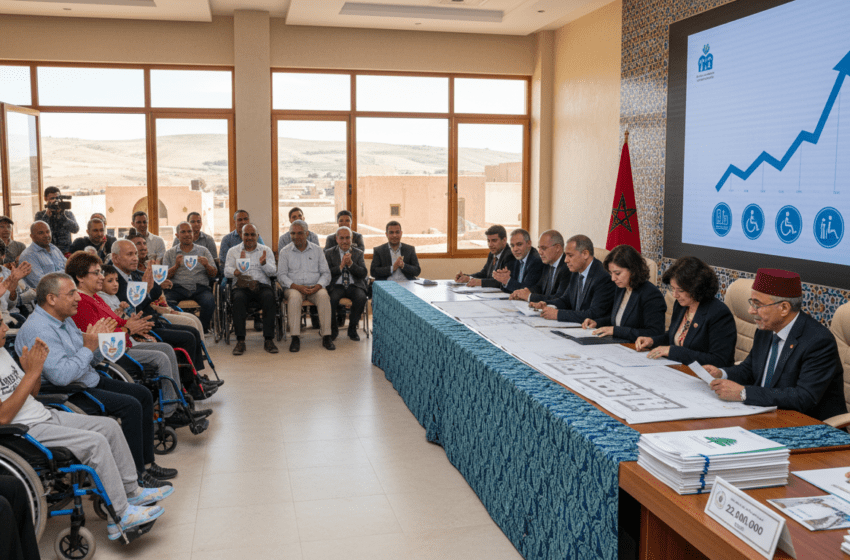  Boulemane mobilise 22 MDH en 2025 pour la protection sociale et le handicap