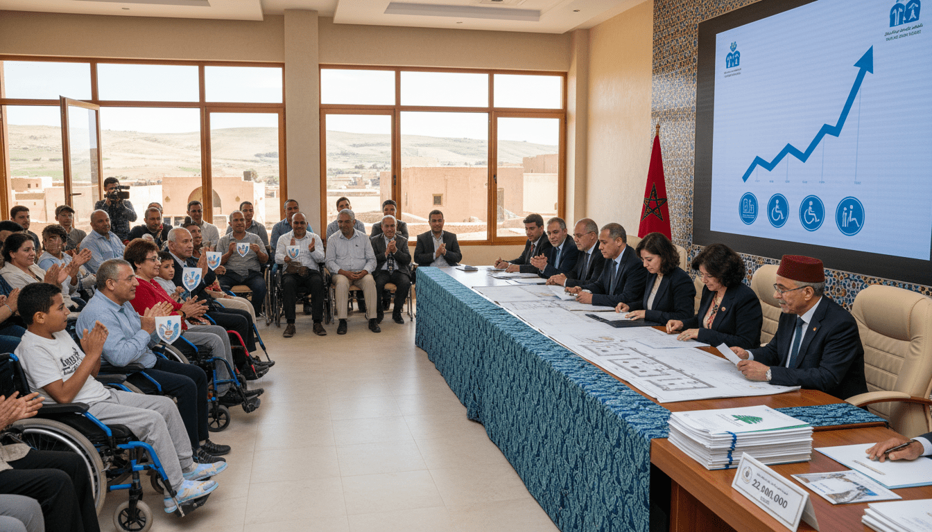 Boulemane mobilise 22 MDH en 2025 pour la protection sociale et le handicap