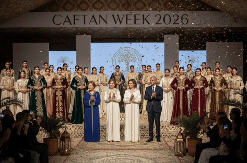 Caftan Week 2026 célèbre le caftan marocain reconnu patrimoine immatériel de l'UNESCO