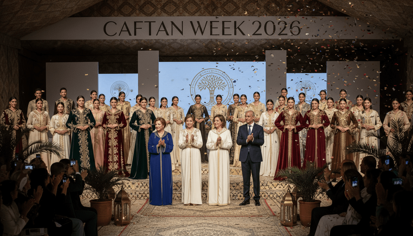 Caftan Week 2026 célèbre le caftan marocain reconnu patrimoine immatériel de l'UNESCO