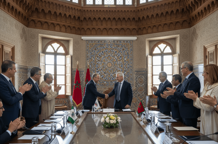  Chambre des conseillers du Maroc et PPE renforcent coopération parlementaire à Rabat