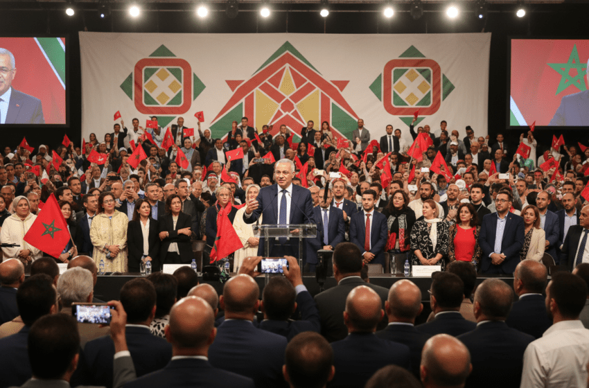  Congrès RNI à Paris Chouki invite les Marocains du monde à s’inscrire