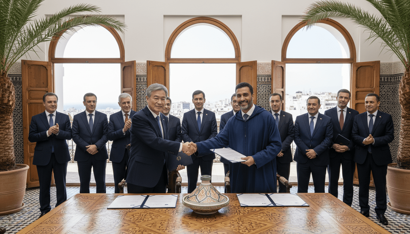 Corée du Sud et Maroc vont lancer des négociations pour un accord CEPA