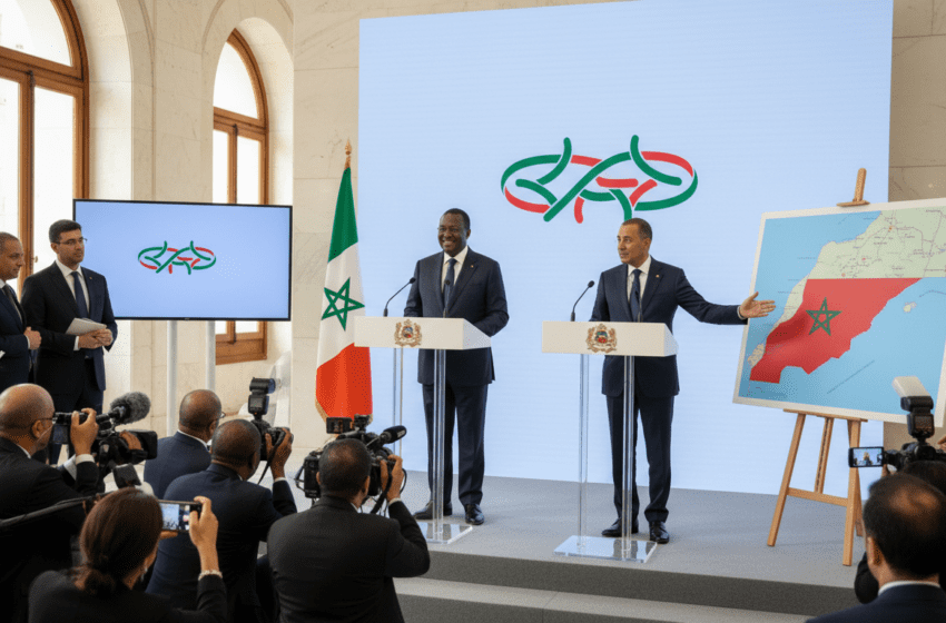 Côte d’Ivoire réaffirme son soutien à l’Initiative marocaine d’autonomie pour le Sahara marocain