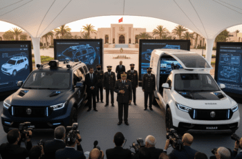 DGSN présente à Rabat Amane et Madar, véhicules intelligents équipés d’IA