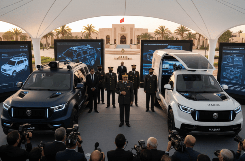  DGSN présente à Rabat Amane et Madar, véhicules intelligents équipés d’IA