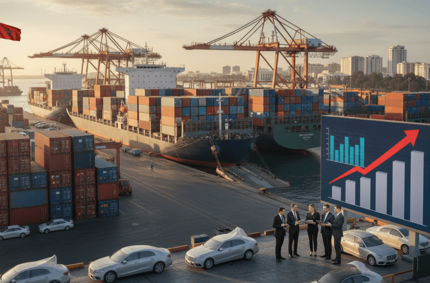 Déficit commercial du Maroc à 87,37 MMDH au T1 2026 importations en hausse