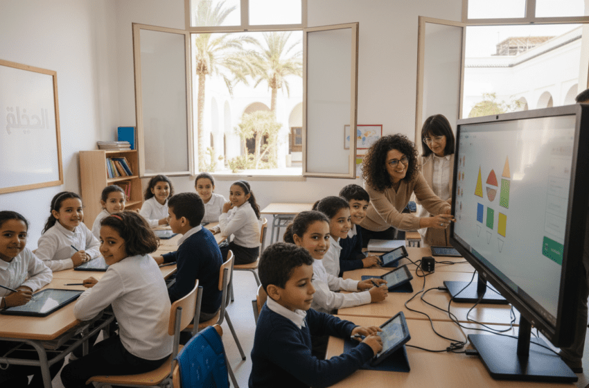  Écoles pionnières renforcent les progrès scolaires grâce au numérique et au soutien pédagogique