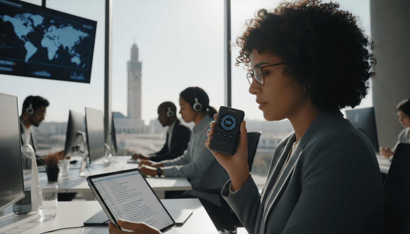 Enregistreur vocal intelligent 24h 64 Go, transcription IA en plus de 140 langues