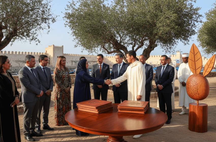  Essaouira : 6e Journée internationale de l’arganier et accords sur séquestration carbone