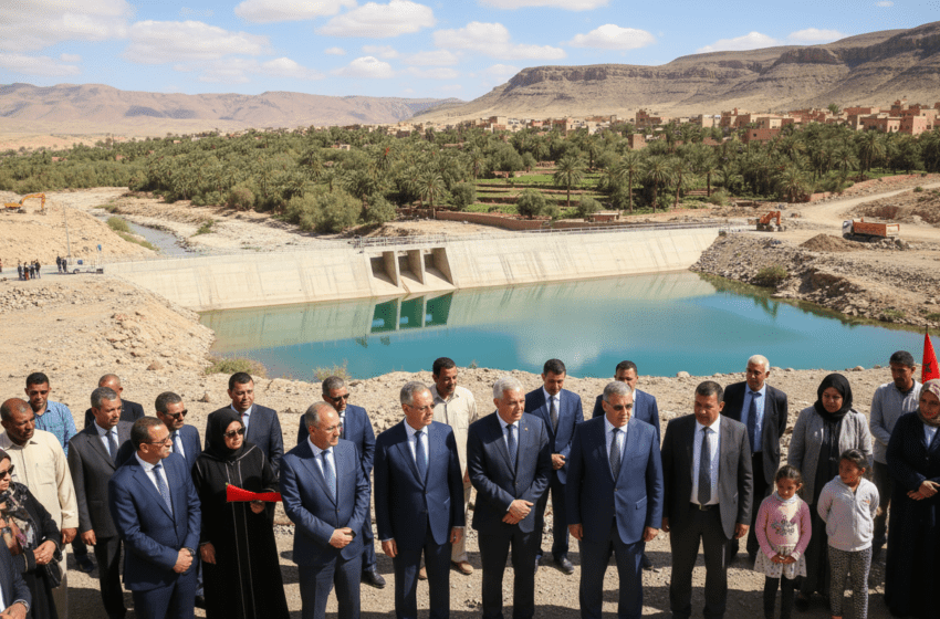  Figuig bénéficiera d’un barrage à 428 MDH pour mieux gérer l’eau