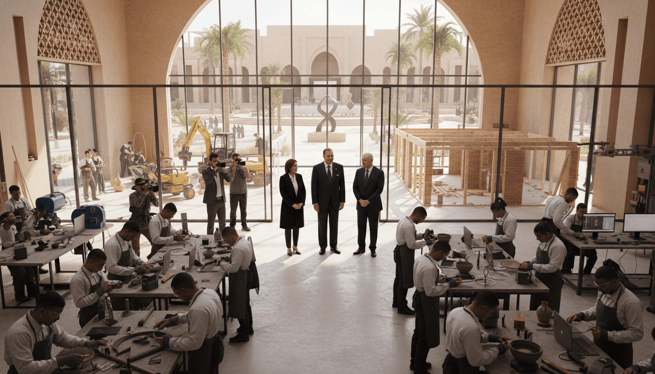 Formation professionnelle au Maroc : explosion de l'apprentissage, Cités des métiers et investissements massifs
