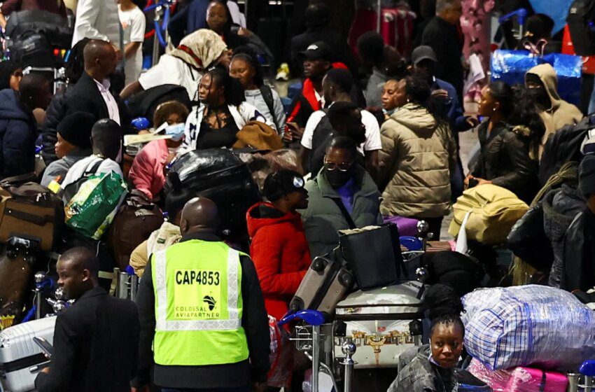  Ghanéens rapatriés d’Afrique du Sud alors que la xénophobie monte