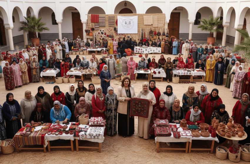  Guelmim-Oued Noun lance un programme pour autonomiser 3 000 femmes artisanes et coopératives