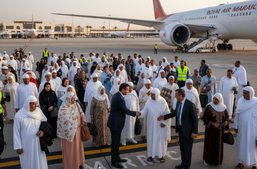 Hajj 2026 ONDA et Royal Air Maroc mobilisent neuf aéroports pour 91 vols
