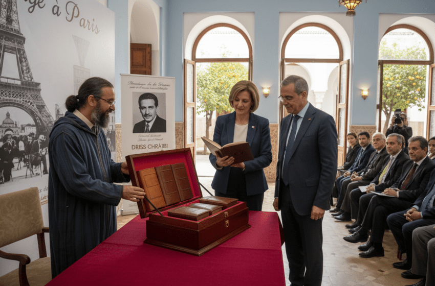  Hommage à Paris pour le centenaire de Driss Chraïbi et présentation d’un coffret