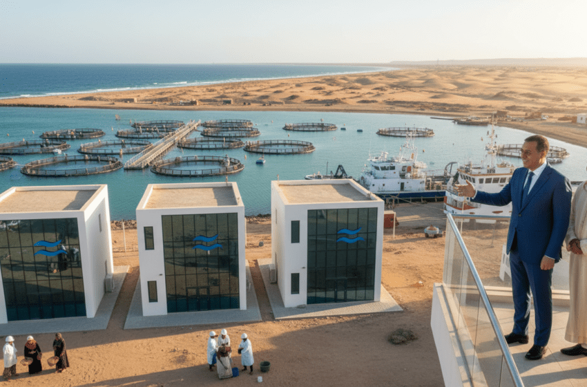  INRH Dakhla valorise l’économie bleue avec trois laboratoires et une station aquacole