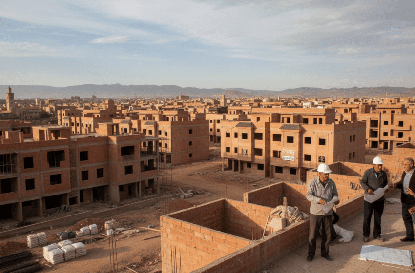  Immobilier à Fès résiste malgré hausse des coûts pénurie de main d’œuvre et invendus