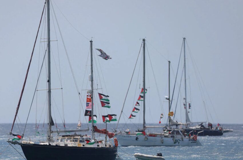  Israël prolonge la détention de deux militants de la flottille Sumud vers Gaza