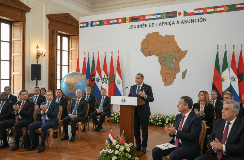  Journée de l’Afrique à Asuncion Le Maroc réaffirme son engagement pour l’intégration africaine