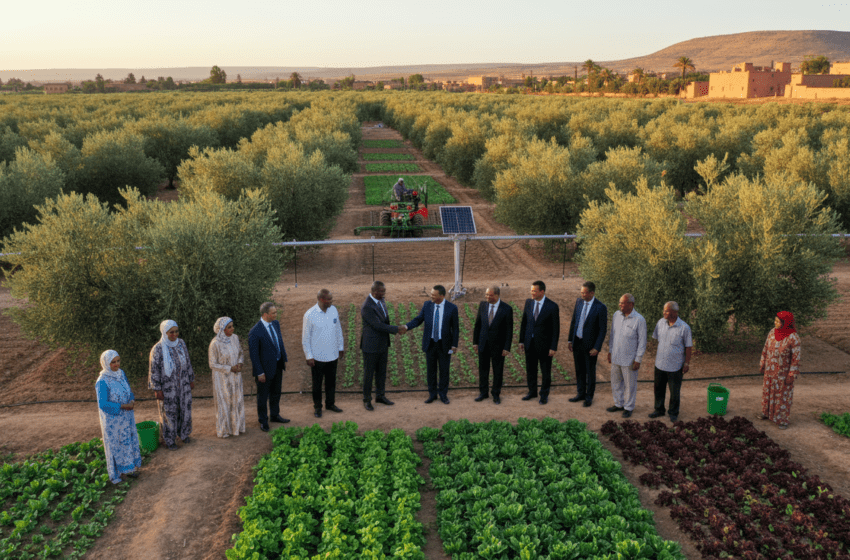  La BAD finance Génération Green pour une agriculture marocaine durable et résiliente