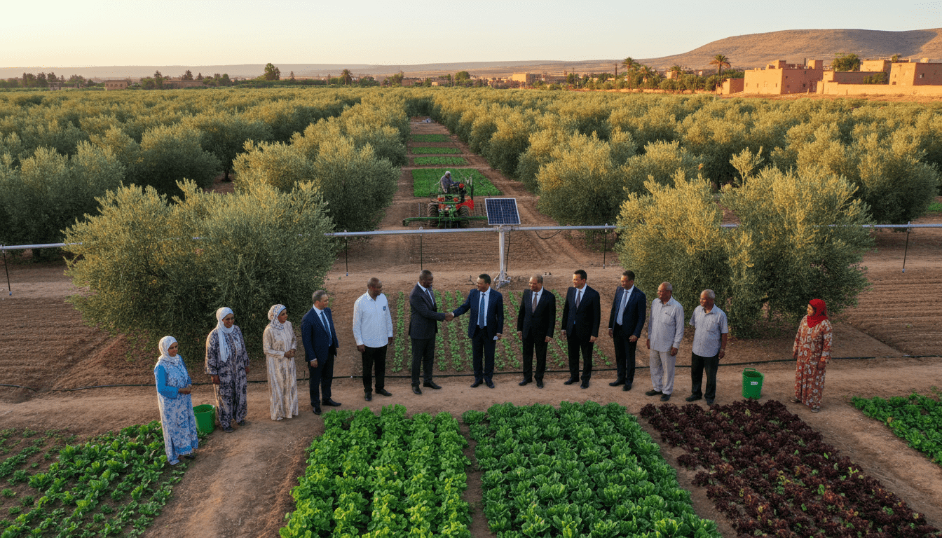 La BAD finance Génération Green pour une agriculture marocaine durable et résiliente