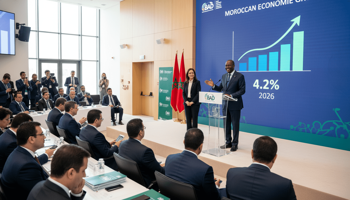 La BAD prévoit une croissance de 4,2 % pour l'économie marocaine en 2026