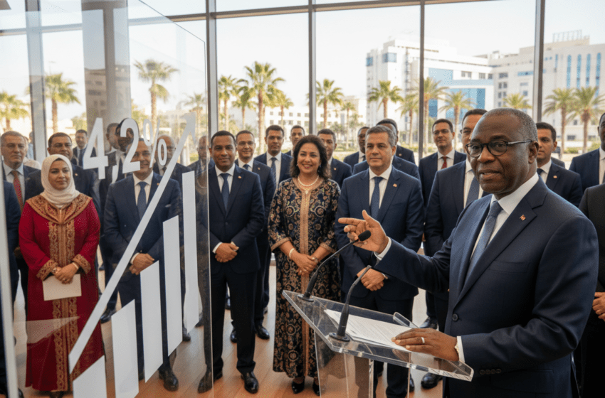  La Banque africaine de développement prévoit 4,2% de croissance au Maroc en 2026