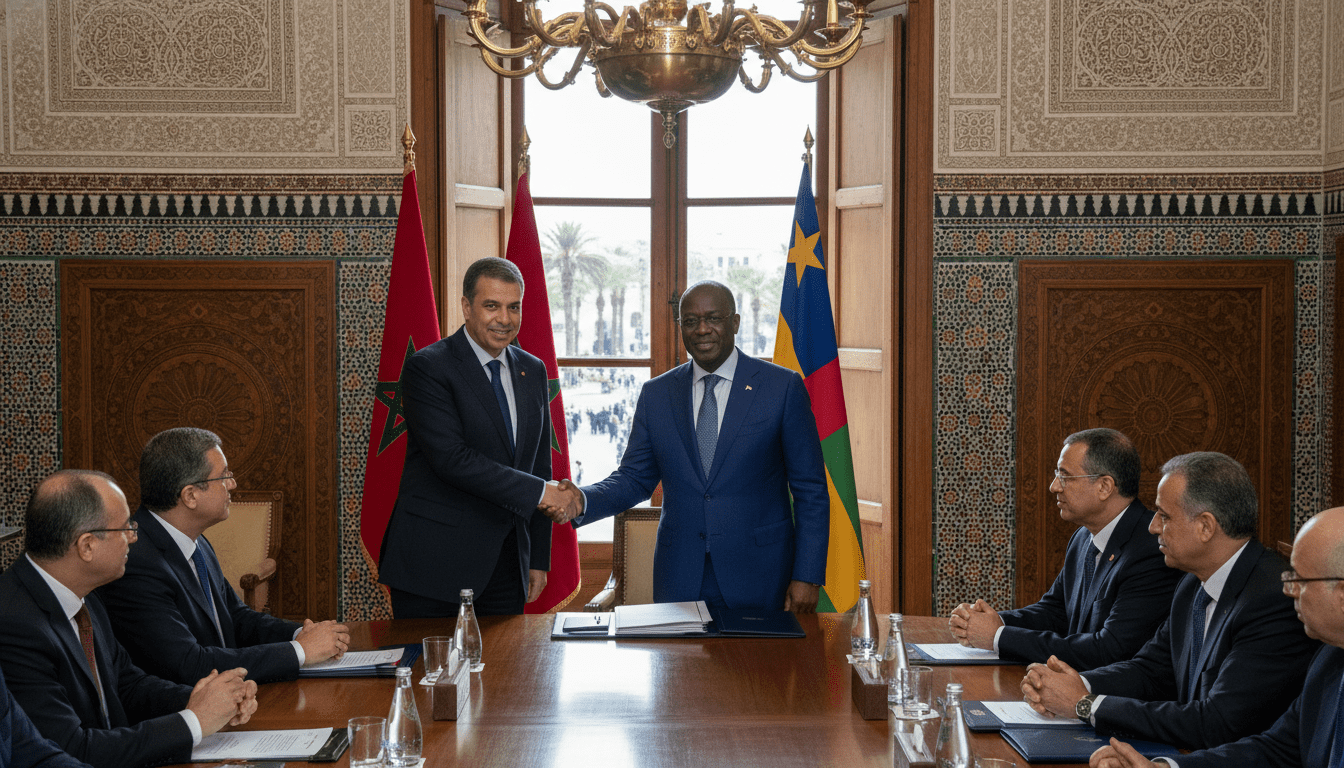 La Centrafrique soutient à Rabat l'intégrité du Maroc au Sahara et son plan d'autonomie