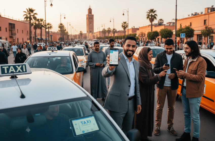  La digitalisation des taxis transforme le transport grâce aux applications intelligentes