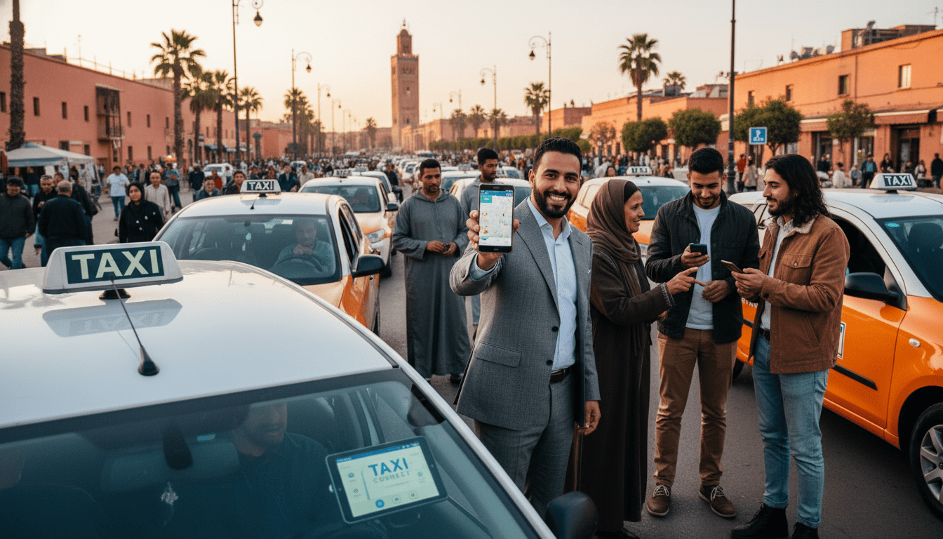 La digitalisation des taxis transforme le transport grâce aux applications intelligentes
