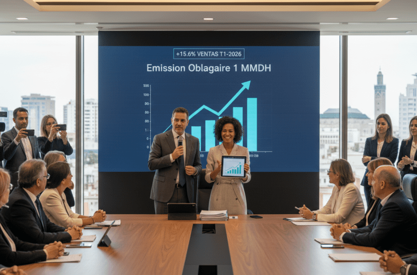  LabelVie prévoit émission obligataire d’1 MMDH et affiche +15,6% de ventes au T1‑2026