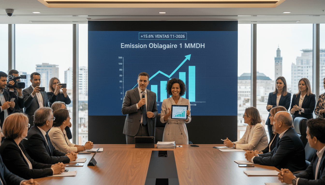 LabelVie prévoit émission obligataire d'1 MMDH et affiche +15,6% de ventes au T1‑2026