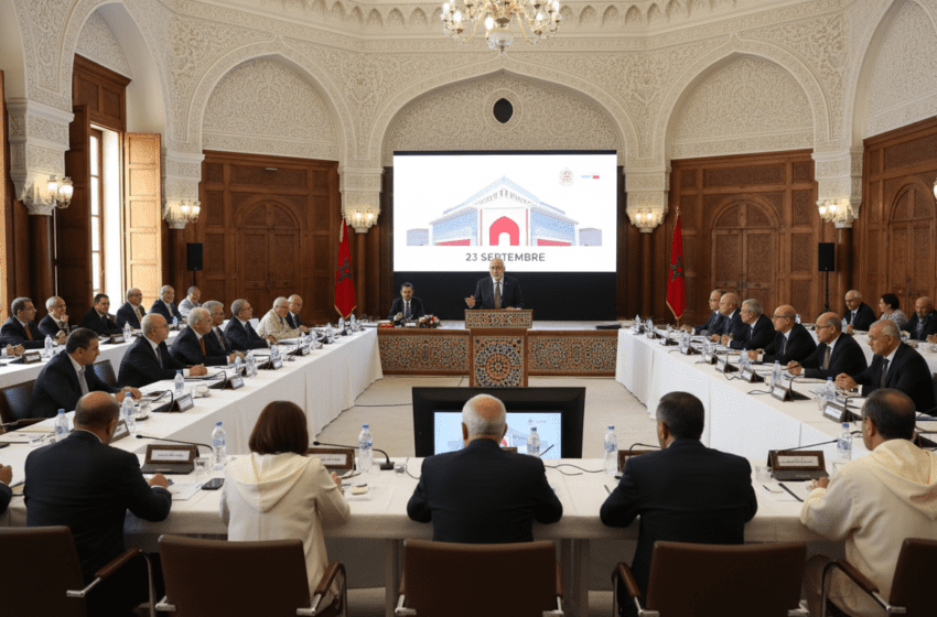  Laftit réunit les partis à Rabat pour préparer l’élection législative du 23 septembre