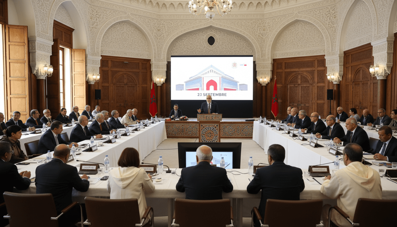 Laftit réunit les partis à Rabat pour préparer l'élection législative du 23 septembre
