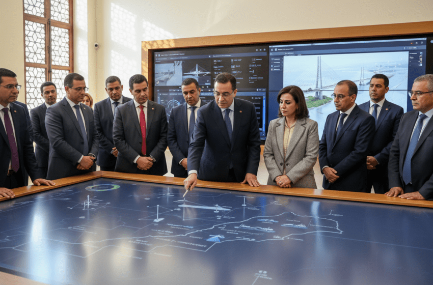  Lancement à Rabat de l’Observatoire des projets pour centraliser le suivi des infrastructures