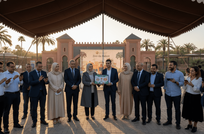  Le Jardin Zoologique National de Rabat lance l’application mobile Zoo de Rabat
