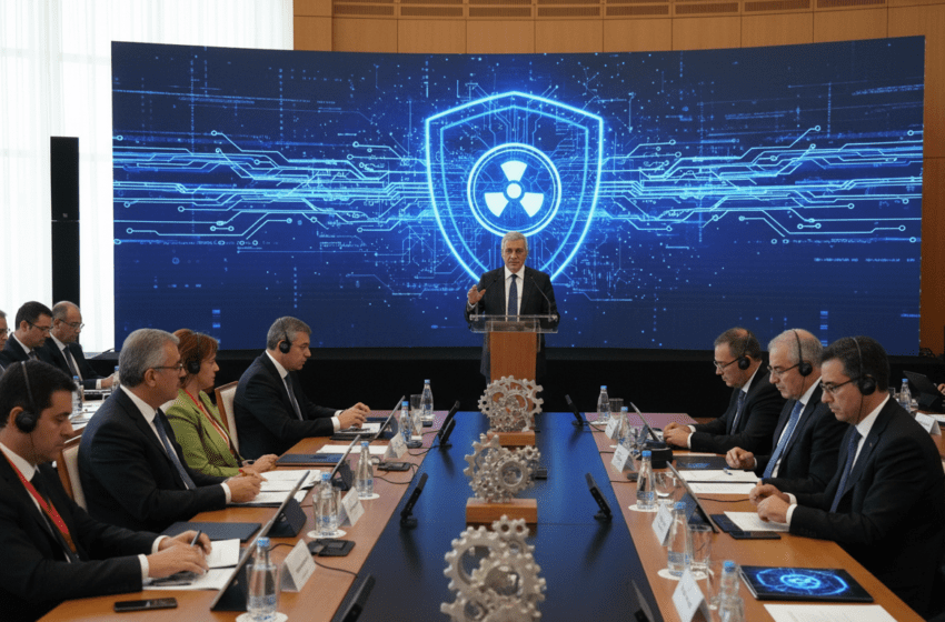  Le Maroc appelle à renforcer la cybersécurité et l’IA pour la sécurité nucléaire