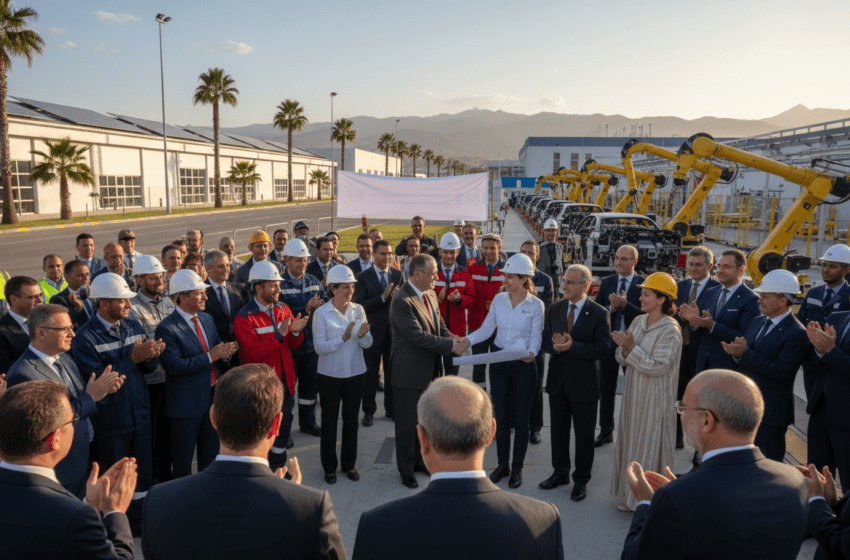  Le Maroc devient première économie industrielle d’Afrique en 2026 devant l’Afrique du Sud