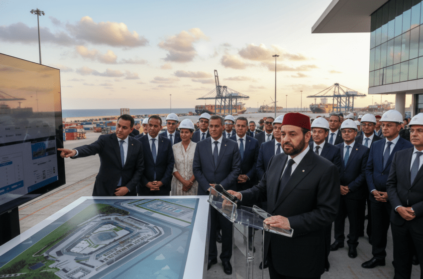  Le Maroc lance la structuration de son secteur maritime à Tanger
